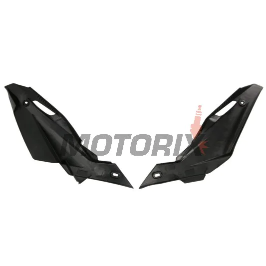 Zadní boční plasty -POLISPORT- černé, HUSQVARNA TC, TE 250-510 2008-2011