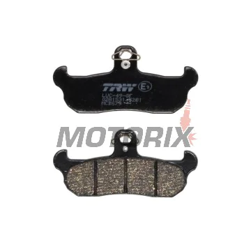 Brzdové destičky -TRW- MCB579, Alfer, Aprilia AF1/Tuareg, Cagiva Freccia/WMX, Gilera RC, Husaberg, Husqvarna CR/TE/WR, Kram IT ER, Laverda CR, Moto Morini 125-600 (1987-2000)
