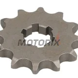 Přední pastorek -JT- JTF1263,12, 12 zubů, Suzuki TF 100/185 1981, TF 125 1979-2011, Yamaha AG 200 1984-2006, RD 125 1982-1987, RT 180 1990-1998, SR 125 1992-2003, TZR 125 1987-1993, XT 125 2005-2007, XT 225 1992-2007, XTZ 125 2002-2004