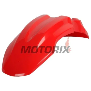 Přední Supermoto blatník -POLISPORT- červený, HONDA CRF 50 2004-2023