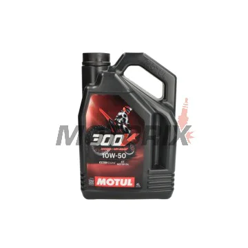 Motorový olej -MOTUL- 300VROFF 10W50 4L 112561, 10W50, plná syntetika + ester, 4L