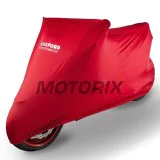 Plachta na motocykl -OXFORD- Protex Stretch vnitřní, červené, XL