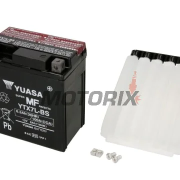 Akumulátor -YUASA- YTX7L-BS, 6Ah 12V
