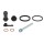 Opravná sada brzdového třmenu -4 RIDE- zadní, Suzuki GSX-R 600/750 2011-2017, Suzuki GSX-R 1000 2009-2017, Yamaha YZF-R1 1000 2015-2017, Yamaha YZF-R6 600 2017-2018