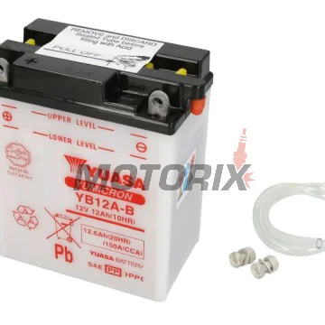 Akumulátor -YUASA- YB12A-B, 13Ah 12V