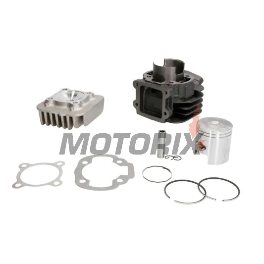 Sada válce a pístu s hlavou -MOTORIX- 70cc (47mm), Minarelli Vertical - Yamaha BWs, MBK Booster
