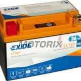 Akumulátor -EXIDE- ELTX9, 36Wh (3Ah), 12V, Lithium-ion