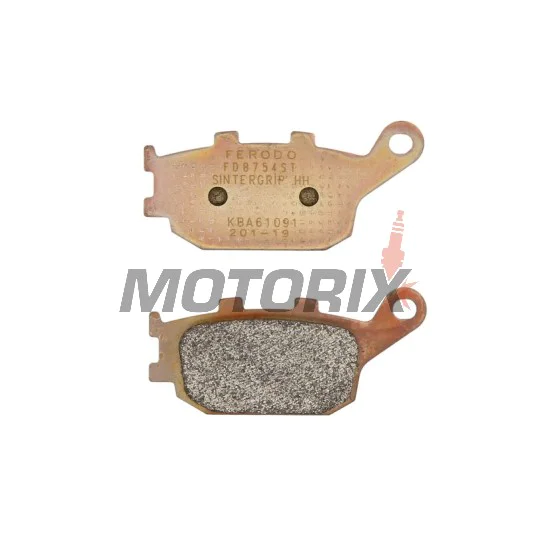 Brzdové destičky -FERODO- FDB754ST, Honda Hornet/CBF/CBR Fireblade/VTR, Suzuki V-Strom/Bandit/SV, Yamaha FZ1/FZ6/XJ6/R1/R6, Kawasaki Versys 1991-2019