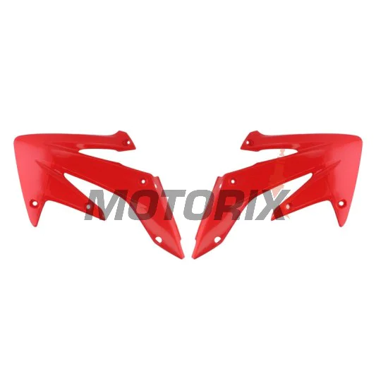 Přední boční plasty -POLISPORT- červené, HONDA CRF 250 2004-2009