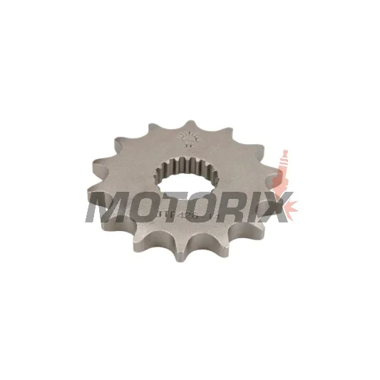 Přední pastorek -JT- JTF426,14, 14 zubů, Hyosung Cruise 125 1997, Suzuki DR 100 1983-1990, DR 125 1982-1985, GN 125 1982-1983, 1991-2001, GS 125 1983-2000, RM 100 1976-1977, SP 100 1983
