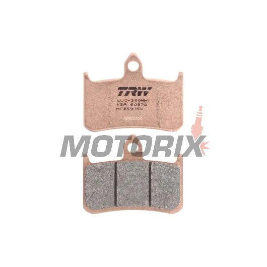 Brzdové destičky -TRW- MCB593SV, Honda CB Hornet 250/900 & X4 1300, NT650 Hawk, RVF400 NC35, RVF750R
