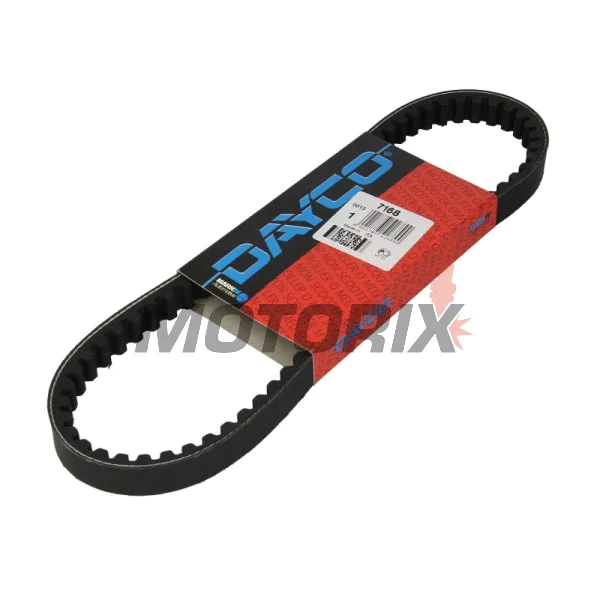 Řemen -DAYCO- DAY7168, 724x17.5mm, Kymco Fever/K12/KB 50 1994-2001, Piaggio Vespa ET2/Quartz/Sfera/Zip/Zip SP/Zip+Zip 50 1992-2004