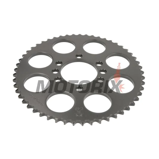 Zadní rozeta -JT- JTR843,53, 53 zubů, ocelový, Yamaha DT 125 1984-1989, DT 175 1978-1981, DT 200 1987, DT 80 1983-1997, RT 180 1990-1998, SR 125 1982-1994, XT 125 1988-1990, XTZ 125 2002-2004