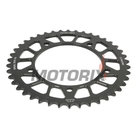 Zadní rozeta -JT- JTA1793,42BLK, 42 zubů, černý, hliníkový, Suzuki GSX-R 1000 2001-2006, GSX-R 750 2000-2005