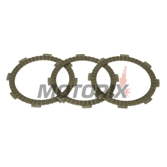 Sada spojkových lamel -TRW- MCC100-3, Honda CB 50J (1977-1981), CRF 80F (2004-2013), CT 110K (1990-2003), CY 50/80 (1978-1981), MB/MBX 50 (1980-1986), MT/MTX 50 (1980-1993), NSR 50 (1989-1996), XR 75/80/80R (1975-2010)
