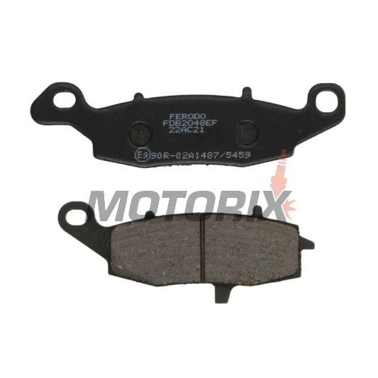 Brzdové destičky -FERODO- FDB2048EF, Kawasaki ER-6/Versys/KLR/VN/Z/Zephyr/ZR-7 650-1600 1996-2007, Suzuki V-Strom/Bandit/GSX 750F/SV 650/Intruder 600-1500 1998-2015