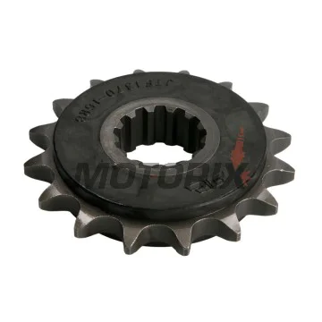 Přední pastorek -JT- JTF1370,16RB, 16 zubů, s gumový tlumič, Honda CB 600 2007-2013, CB 650 2014-2019, CBF 600 2008-2013, CBR 1000 2017-2019, CBR 600 1999-2019, CBR 650 2014-2018, CBR 900 1996-1999, CRF 1000 2015-2019, XL 1000 1999-2013