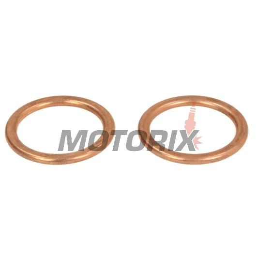 Těsnění výfuku -WINDEROSA- Kawasaki EX 250 2008-2012, Kawasaki EX 300 2013-2017, Kawasaki KLE 300 2018-2020