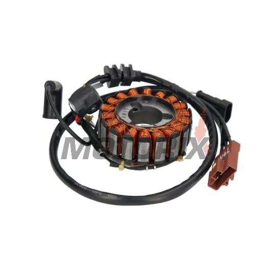 Stator (hvězda) -RMS- Aprilia Atlantic 125 2006-2008, Aprilia Atlantic 250 2008, Aprilia Scarabeo 250 2006-2008, Aprilia Scarabeo 300 2009-2010, Aprilia Sportcity 125 2006-2008, Aprilia Sportcity 300 2008-2012