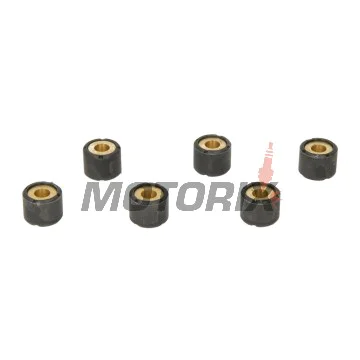 Válečky variátoru -RMS- 18x14mm, 13.5g, 6ks, Kymco Agility 125 2006-2012, Kymco Agility 150 2008-2009, Kymco Agility 200 2010, 2012, Kymco Downtown 125 2009-2016, Kymco Heroism 125 1995-1997, Kymco K-XCTi 125 2012-2014