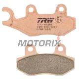 Brzdové destičky -TRW- MCB615SI, Aeon Overland 125/180, Arctic Cat DVX 90, Cagiva Canyon/Elefant/Navigator, CAN-AM Commander/Maverick 800/1000, Kawasaki Ninja/Brute Force/Teryx 125-800, Suzuki Burgman/DR Big/LT-R 200-800, Triumph Tiger/Daytona 750-1200, Y