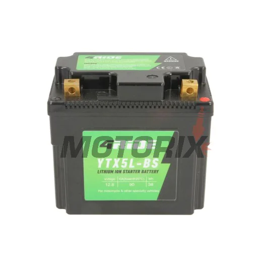 Akumulátor -4 RIDE- YTX5L-BS 4RIDE LI-ION, 38Wh 12V