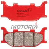 Brzdové destičky -BREMBO- 07YA34SA, Yamaha FZ6 600, MT-03 660, SR 125, XJ 600, XJ6 600, XV 125, 250, XVS Drag Star 125, 250, 1100, YP Majesty 250, 400 (1995-2012)