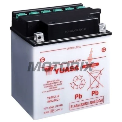 Akumulátor -YUASA- YB30CL-B, 32Ah 12V