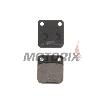 Brzdové destičky -FERODO- FDB250EF, Daelim Delfino/NS/Otello/S2/S-Five/History 50-250 1996-2010; Honda CG/CRF 125-150 2003-2016; Kawasaki Eliminator/KLX/KX/KVF/Prairie/Z 65-400 1997-2020; Suzuki DR 125/200 1985-2017; Yamaha YFM Big Bear 350 1999