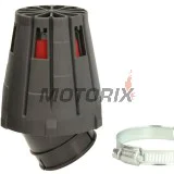 Vzduchový filtr -VICMA- VIC-574, 39/45mm spojka/článek, 45°, černý - univerzální