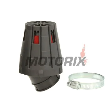 Vzduchový filtr -VICMA- VIC-574, 39/45mm spojka/článek, 45°, černý - univerzální