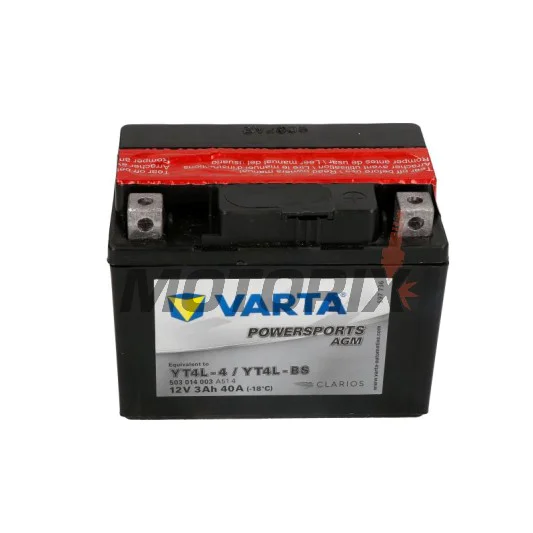 Akumulátor -VARTA- YT4L-BS, 3Ah 12V
