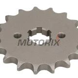 Přední pastorek -JT- JTF1263,17, 17 zubů, Suzuki TF 100/185 1981, TF 125 1979-2011, Yamaha AG 200 1984-2006, FZR 250 1989-1991, RT 180 1990-1998, SR 125 1995-2003, TZR 125 1987-1993, XT 125 2005-2007, XT 225 1992-2007
