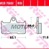 Brzdové destičky -TRW- MCB756SI, CFMoto Terralander 500/625/800 (2011-2013); Yamaha YFM 660 Grizzly/Grizzly Auto 4x4/660F/660FWA/660R Raptor (2002-2008)