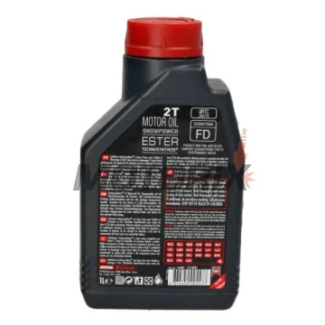 2taktní olej -MOTUL- SNOWPOWER, 2T, plná syntetika, 1L