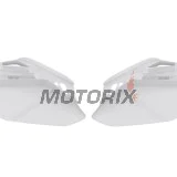 Zadní boční plasty -POLISPORT- bílé, HONDA CR 150 2007-2023