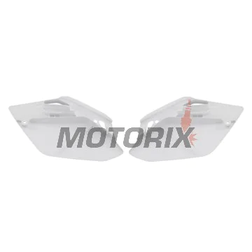 Zadní boční plasty -POLISPORT- bílé, HONDA CR 150 2007-2023