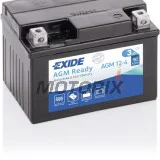Akumulátor -EXIDE- YTX4L-BS READY, 3Ah 12V