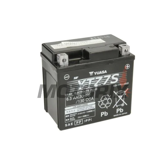 Akumulátor -YUASA- YTZ7S, 6Ah 12V