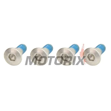 Šrouby brzdového kotouče -TRW- MSS114-4, M8x1.25mm, 23.75mm, 4ks
