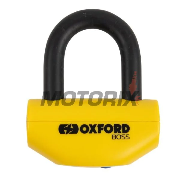 Zámek -OXFORD- Boss 12.7mm, žlutý