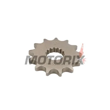 Přední pastorek -JT- JTF558,13, 13 zubů, Derbi GPR 125 2004-2008, Gilera SC 125 2006-2008, Kawasaki Z 125 2018-2020, Yamaha DT 125 1988-2006, DT 200 1988, TDR 125 1989-2002, TZR 125 1993-2000, TZR 80 1996, XVS 125 2000-2004