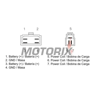 Regulátor dobíjení -DZE- regulátor dobíjení, 12V, 35A, YAMAHA XVZ 1200/1300 1983-1993