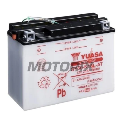 Akumulátor -YUASA- SY50-N18L-AT, 21Ah 12V