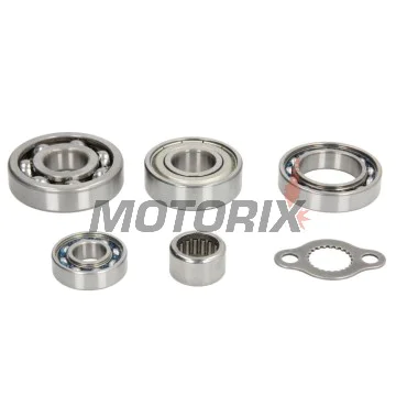 Sada ložisek převodovky -HOT RODS- Honda CR 80 R (86-02); CR 80 RB Big Wheel (96-02); CR 85 R (03-07); CR 85 RB Big Wheel (03-07)
