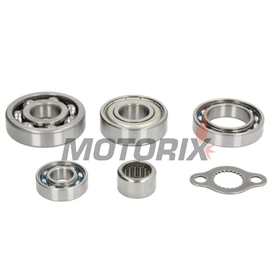 Sada ložisek převodovky -HOT RODS- Honda CR 80 R (86-02); CR 80 RB Big Wheel (96-02); CR 85 R (03-07); CR 85 RB Big Wheel (03-07)