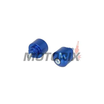 Koncovky řídítek (závaží) -VICMA- M6x45, modré - Honda standard, HONDA CB, CBF, CBR, VFR, VTR 250-1300 1969-2008