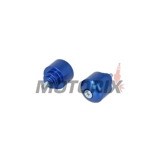 Koncovky řídítek (závaží) -VICMA- M6x45, modré - Honda standard, HONDA CB, CBF, CBR, VFR, VTR 250-1300 1969-2008