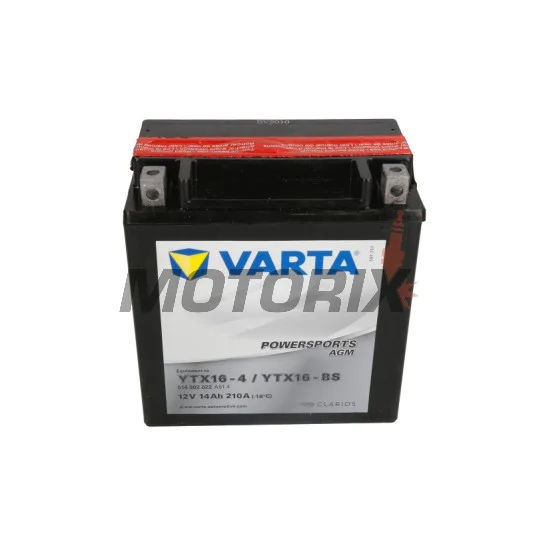 Akumulátor -VARTA- YTX16-BS, 14Ah 12V