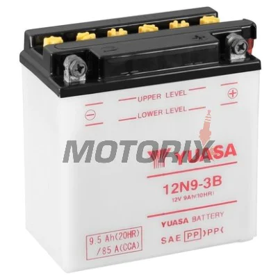 Akumulátor -YUASA- 12N9-3B, 10Ah 12V